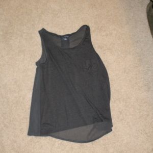 black tank top
